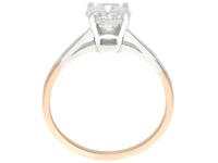 0.93ct Diamond & 18ct Yellow Gold Solitaire Ring - Vintage c.1940 (6 of 9) 0.93ct Diamond & 18ct Yellow Gold Solitaire Ring - Vintage c.1940 (6 of 9)