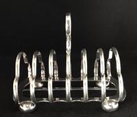 Walker & Hall Large Silver Plated 7 Bar Toast Rack (6 of 12) Walker & Hall Large Silver Plated 7 Bar Toast Rack (6 of 12)