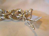 Vintage Sterling Silver Bracelet 1950s Forstner Usa 7 1/2" Length 38.2 Grams (10 of 11) Vintage Sterling Silver Bracelet 1950s Forstner Usa 7 1/2" Length 38.2 Grams (10 of 11)