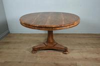 Regency Rosewood Circular Dining Table (2 of 4) Regency Rosewood Circular Dining Table (2 of 4)