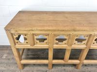 Victorian Pine Church Altar Table in Gothic Design (9 of 14) Victorian Pine Church Altar Table in Gothic Design (9 of 14)