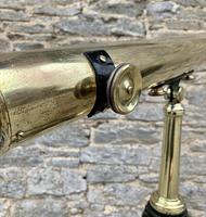 Antique Broadhurst Clarkson & Co Brass Telescope on Tripod (6 of 14) Antique Broadhurst Clarkson & Co Brass Telescope on Tripod (6 of 14)