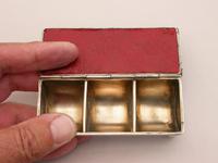 Edwardian Silver Triple Compartment Trough Shaped Stamp Box by Levi & Salaman, Birmingham 1901 (11 of 12) Edwardian Silver Triple Compartment Trough Shaped Stamp Box by Levi & Salaman, Birmingham 1901 (11 of 12)