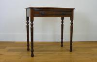 Delightful Little Victorian Leather Topped Single Drawer Desk c.1880 (12 of 12) Delightful Little Victorian Leather Topped Single Drawer Desk c.1880 (12 of 12)