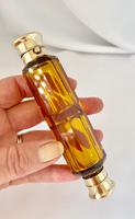 Rare Gold Mounted Sampson Mordan Amber Perfume Scent Bottle (9 of 10) Rare Gold Mounted Sampson Mordan Amber Perfume Scent Bottle (9 of 10)