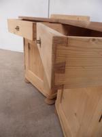 Small & Low Pair of Victorian Antique Pine Bedside Cabinets to wax / paint (8 of 9) Small & Low Pair of Victorian Antique Pine Bedside Cabinets to wax / paint (8 of 9)