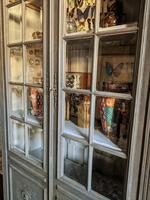 Imposing 19th Century French Glazed & Painted Bookcase Cabinet (9 of 10) Imposing 19th Century French Glazed & Painted Bookcase Cabinet (9 of 10)