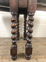 Early 20th Century Antique Oak Gateleg Table (7 of 9) Early 20th Century Antique Oak Gateleg Table (7 of 9)