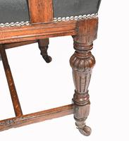 Set of 8 Farmhouse Dining Chairs English Oak Rustic (8 of 9) Set of 8 Farmhouse Dining Chairs English Oak Rustic (8 of 9)