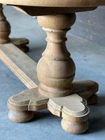 Large French Bleached Oak Monastery Dining Table (11 of 18) Large French Bleached Oak Monastery Dining Table (11 of 18)