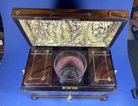 Regency Rosewood Twin Canister Tea Caddy (7 of 17) Regency Rosewood Twin Canister Tea Caddy (7 of 17)