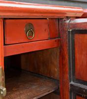 Excellent Pair of Chinese Red Lacquered Cabinets / Cupboards c.1900 (14 of 15) Excellent Pair of Chinese Red Lacquered Cabinets / Cupboards c.1900 (14 of 15)