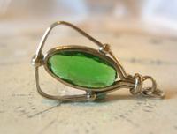 Antique Pocket Watch Chain Fob 1900 Art Nouveau Silver Chrome & Vivid Green Glass Fob (3 of 8) Antique Pocket Watch Chain Fob 1900 Art Nouveau Silver Chrome & Vivid Green Glass Fob (3 of 8)