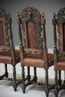 4 Carved Oak Dining Chairs (11 of 13) 4 Carved Oak Dining Chairs (11 of 13)