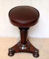 William IV Rosewood Piano Stool (4 of 9) William IV Rosewood Piano Stool (4 of 9)