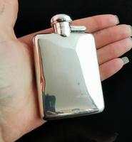 Vintage Sterling Silver Hip Flask (13 of 13) Vintage Sterling Silver Hip Flask (13 of 13)