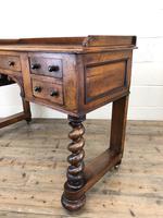 Antique Mahogany Desk with Barley Twist Supports (9 of 13) Antique Mahogany Desk with Barley Twist Supports (9 of 13)