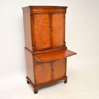 Antique Georgian Style Burr Walnut Cabinet (7 of 11) Antique Georgian Style Burr Walnut Cabinet (7 of 11)