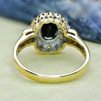 The Vintage 9ct Royal Sapphire & Diamond Ring (4 of 5) The Vintage 9ct Royal Sapphire & Diamond Ring (4 of 5)