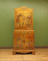 Antique Art Deco Chinese Painted Cabinet, Ornate Gold Decoration, Signed (26 of 28) Antique Art Deco Chinese Painted Cabinet, Ornate Gold Decoration, Signed (26 of 28)