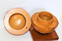 Unusual French Carved Wood Football Lidded Box (5 of 7) Unusual French Carved Wood Football Lidded Box (5 of 7)