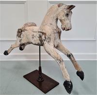 19th Century Mounted Wooden Horse (3 of 4) 19th Century Mounted Wooden Horse (3 of 4)