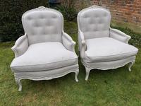 Pair of Very Large Bergere Armchairs (2 of 8) Pair of Very Large Bergere Armchairs (2 of 8)