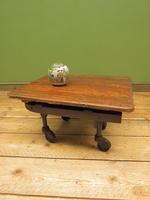 Small Industrial Antique Vono Cart Trolley Coffee Table with Bakelite Castors (10 of 17) Small Industrial Antique Vono Cart Trolley Coffee Table with Bakelite Castors (10 of 17)