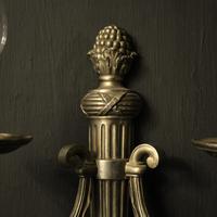 French Set of 4 Silver Gilded Antique Wall Lights (8 of 10) French Set of 4 Silver Gilded Antique Wall Lights (8 of 10)