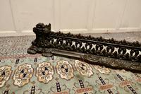 Decorative Victorian Cast Iron Fender (7 of 8) Decorative Victorian Cast Iron Fender (7 of 8)