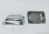 Antique Solid Sterling Silver Butter Dish & Cover (10 of 12) Antique Solid Sterling Silver Butter Dish & Cover (10 of 12)