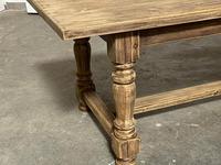 Nice Large Bleached Oak Farmhouse Dining Table With Extensions (8 of 35) Nice Large Bleached Oak Farmhouse Dining Table With Extensions (8 of 35)