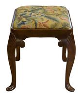 19th Century Walnut George I Style Stool (2 of 6) 19th Century Walnut George I Style Stool (2 of 6)