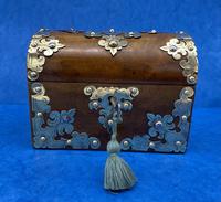 Victorian Brassbound Walnut Box c.1850 (2 of 10) Victorian Brassbound Walnut Box c.1850 (2 of 10)