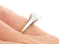0.93ct Diamond & 18ct Yellow Gold Solitaire Ring - Vintage c.1940 (8 of 9) 0.93ct Diamond & 18ct Yellow Gold Solitaire Ring - Vintage c.1940 (8 of 9)