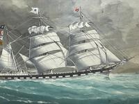 Edwardian Watercolour "Champion Of The Seas" Ship Black Ball Line Off Cape of Good Hope Signed Pierhead Artist Williams (33 of 39) Edwardian Watercolour "Champion Of The Seas" Ship Black Ball Line Off Cape of Good Hope Signed Pierhead Artist Williams (33 of 39)