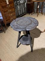 Late 19th Century Indian Lamp Table (4 of 8) Late 19th Century Indian Lamp Table (4 of 8)