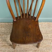 Eight Country House Elm Antique Kitchen Chairs (4 of 8) Eight Country House Elm Antique Kitchen Chairs (4 of 8)