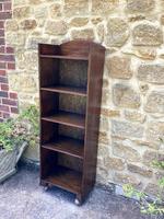 Oak Open Bookcase