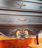 French Antique Style Cabinet / Black Cupboard / Louis XV Style (7 of 10) French Antique Style Cabinet / Black Cupboard / Louis XV Style (7 of 10)