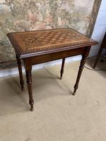 19th Century Games / Occasional Table with Inlaid Top (3 of 7) 19th Century Games / Occasional Table with Inlaid Top (3 of 7)