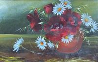 Attractive Matching Pair of 19th Century Oil Paintings Floral Still Life Study (7 of 8) Attractive Matching Pair of 19th Century Oil Paintings Floral Still Life Study (7 of 8)