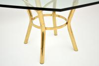 1970’s Vintage Brass & Glass Dining Table (4 of 6) 1970’s Vintage Brass & Glass Dining Table (4 of 6)