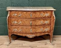 French Kingwood serpentine 3 draw commode (4 of 9) French Kingwood serpentine 3 draw commode (4 of 9)