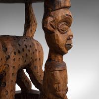 Antique Ceremonial Yoruba Stool, West African Hardwood Side / Lamp Table c.1900 (10 of 12) Antique Ceremonial Yoruba Stool, West African Hardwood Side / Lamp Table c.1900 (10 of 12)