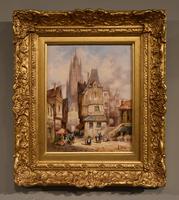 Oil Painting by Pair Henry Schafer - Fecamp Normandy, Nuremburg, Germany (3 of 10) Oil Painting by Pair Henry Schafer - Fecamp Normandy, Nuremburg, Germany (3 of 10)