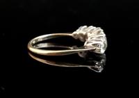 Antique paste half hoop ring, 9ct gold and silver (13 of 13) Antique paste half hoop ring, 9ct gold and silver (13 of 13)