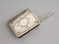 Victorian Novelty Silver Book Form Vesta Case, By George Unite, Birmingham, 1888 (10 of 11) Victorian Novelty Silver Book Form Vesta Case, By George Unite, Birmingham, 1888 (10 of 11)