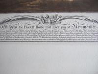 18th century etching of "Childers the Fleetest Horse that Ever run at Newmarket" by Houston after Seymour (5 of 5) 18th century etching of "Childers the Fleetest Horse that Ever run at Newmarket" by Houston after Seymour (5 of 5)