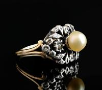 Antique Georgian Diamond & Pearl Ring, 18ct Gold (6 of 14) Antique Georgian Diamond & Pearl Ring, 18ct Gold (6 of 14)
